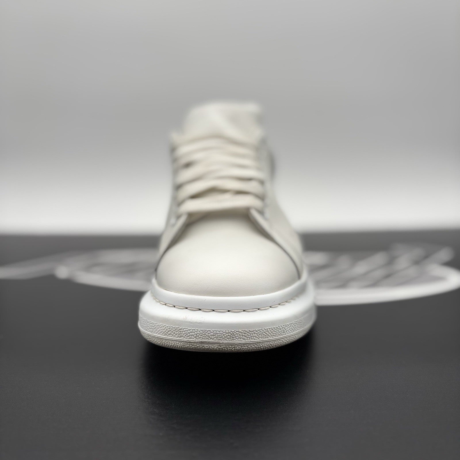 Size 45 (12 US) - Alexander McQueen Oversized ' White, Blue ' | GREAT CONDITION!