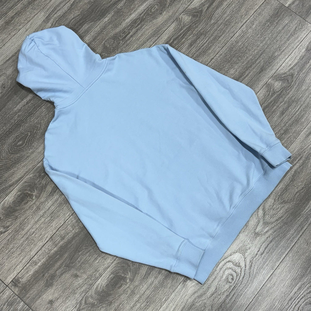 Size S - Givenchy Refracted Embroidered Hoodie ' Baby Blue ' | GREAT CONDITION!