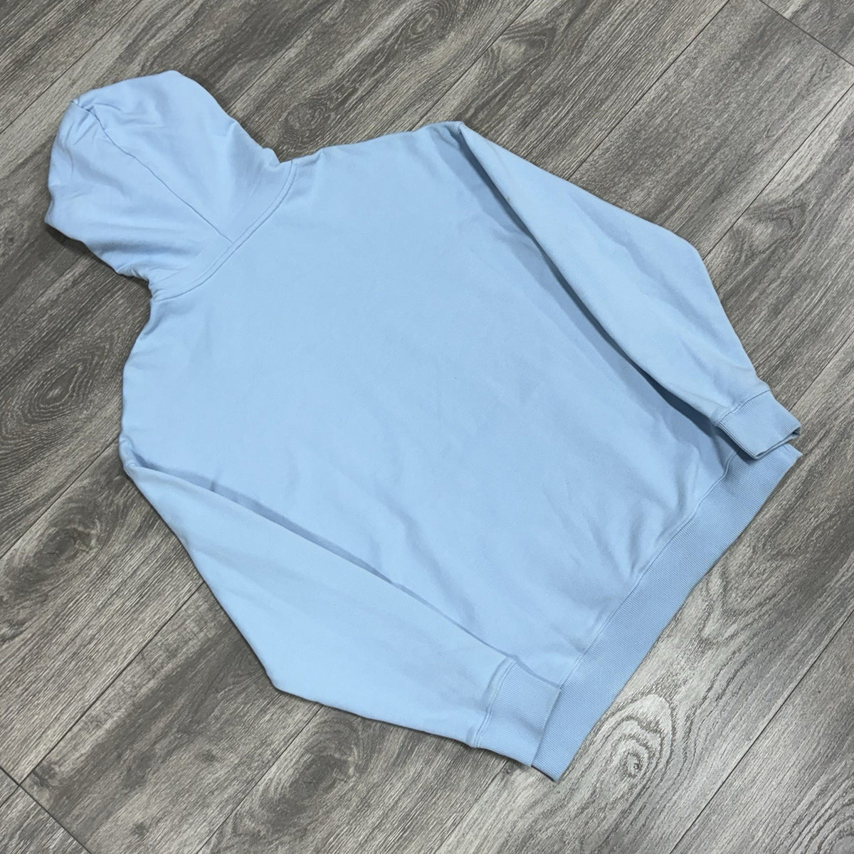 Refracted Embroidered Hoodie Baby Blue — photo 6