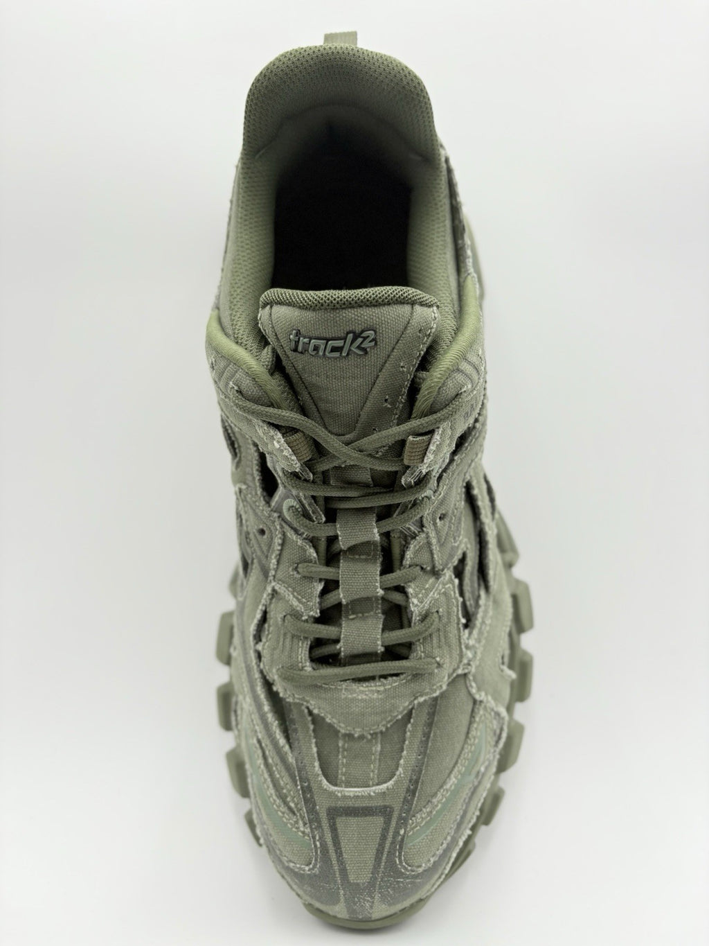 Size 45 (12 US) - Balenciaga Track.2 Sneakers ' Khaki Green ' | GREAT CONDITION!