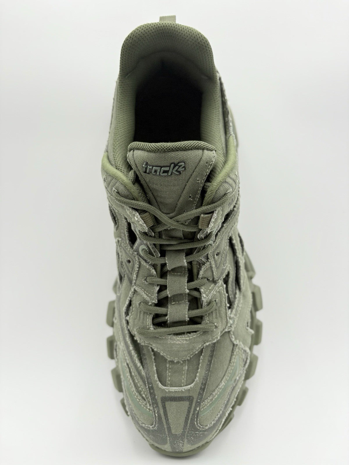 Size 45 (12 US) - Balenciaga Track.2 Sneakers ' Khaki Green ' | GREAT CONDITION!
