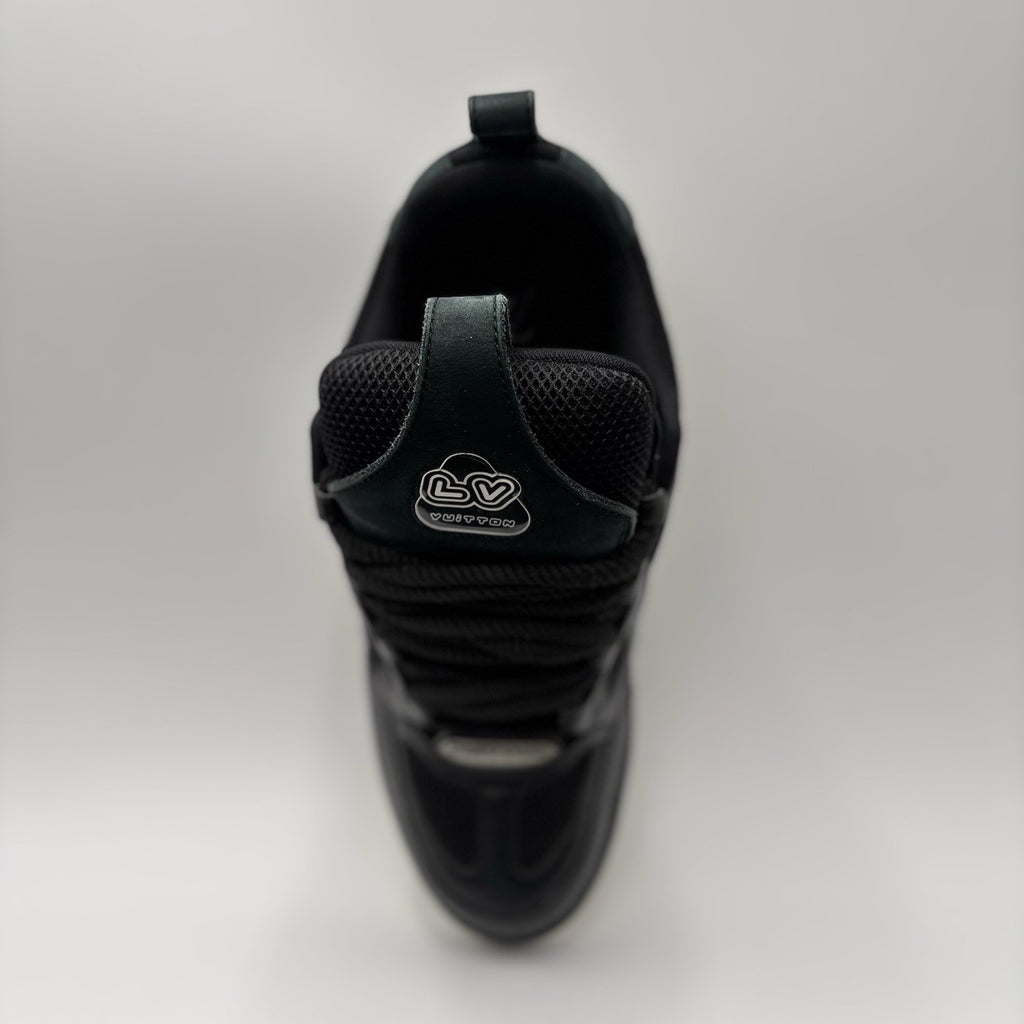 Size 8.5 LV (9.5-10 US) Louis Vuitton Skate ' Black White '