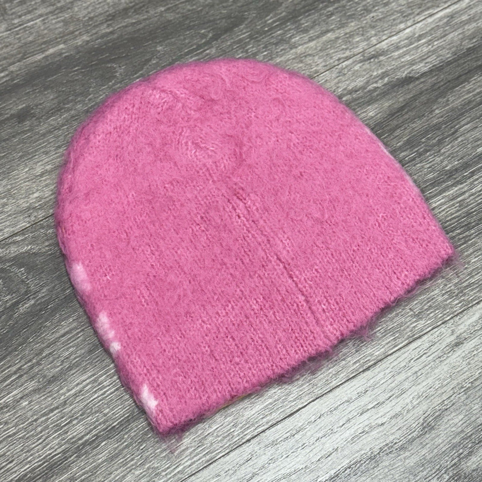 Thats An Awful Lot Of Cough Syrup Mohair Beanie ' Pink ' | NEW!