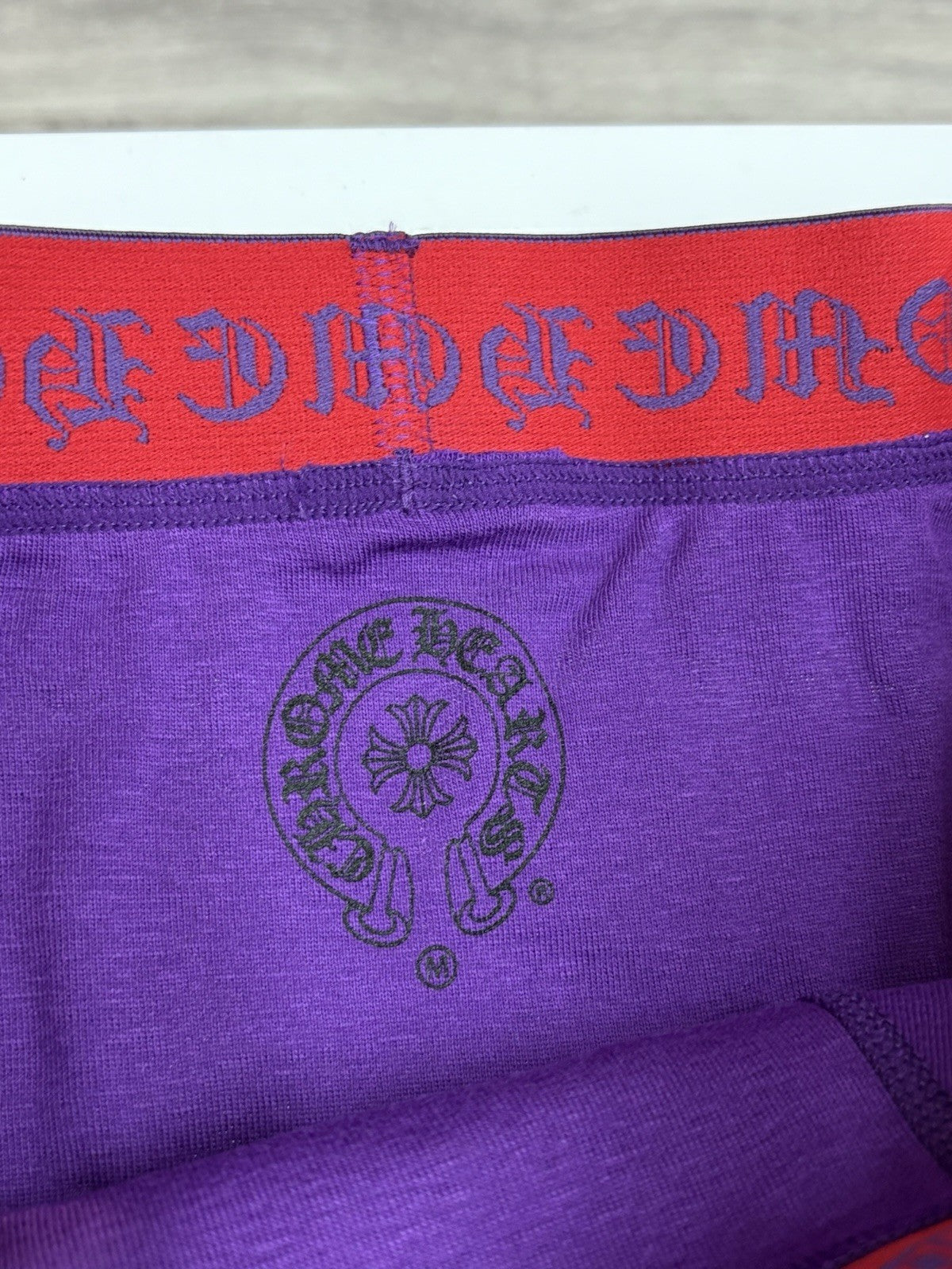 Size Medium - Chrome Hearts Matty Boy 99 Eyes Boxer Briefs ' Purple ' | NEW!