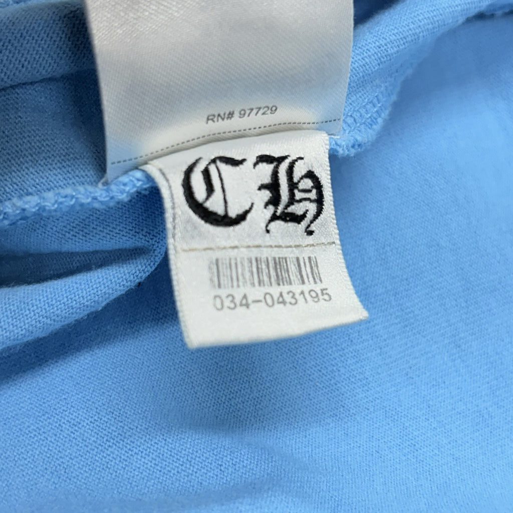 Size XL - Chrome Hearts Matty Boy Brain New Long Sleeve Shirt ' Blue ' | GREAT!