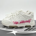 Size 42 (9 US) Off-White Out of Office “For Walking” ' White Fuchsia ' | GOOD!