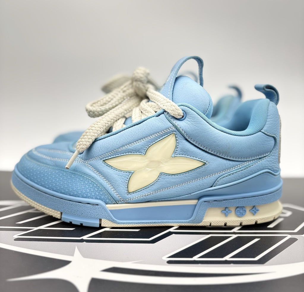 Size 9.5 LV (10.5-11 US) Louis Vuitton Skate ' Sky Blue ' | GOOD CONDITION!