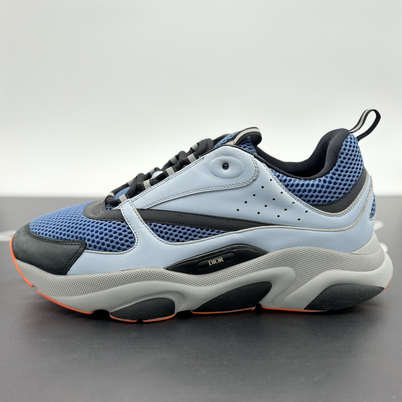 Size 45 (12 US) Dior B22 Sneaker ' Light Blue Orange ' | GOOD CONDITION!