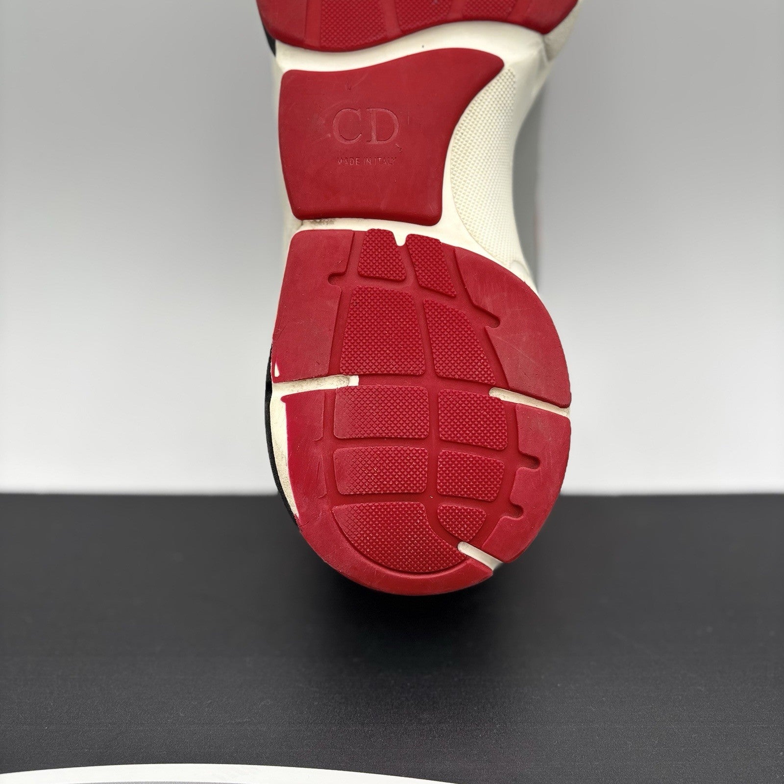 Size 44 (US 11) - Dior B22 Sneaker ‘ Gray, Red, Blue ‘ | GREAT CONDITION!