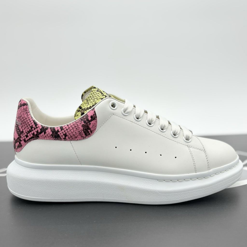 Size 45 (12US) Alexander McQueen ' White Multi Snake Print ' | ONLY WORN 1-3x