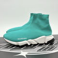Size 44 (11 US) - Balenciaga Speed Trainer ' Turquoise ' | GREAT CONDITION!