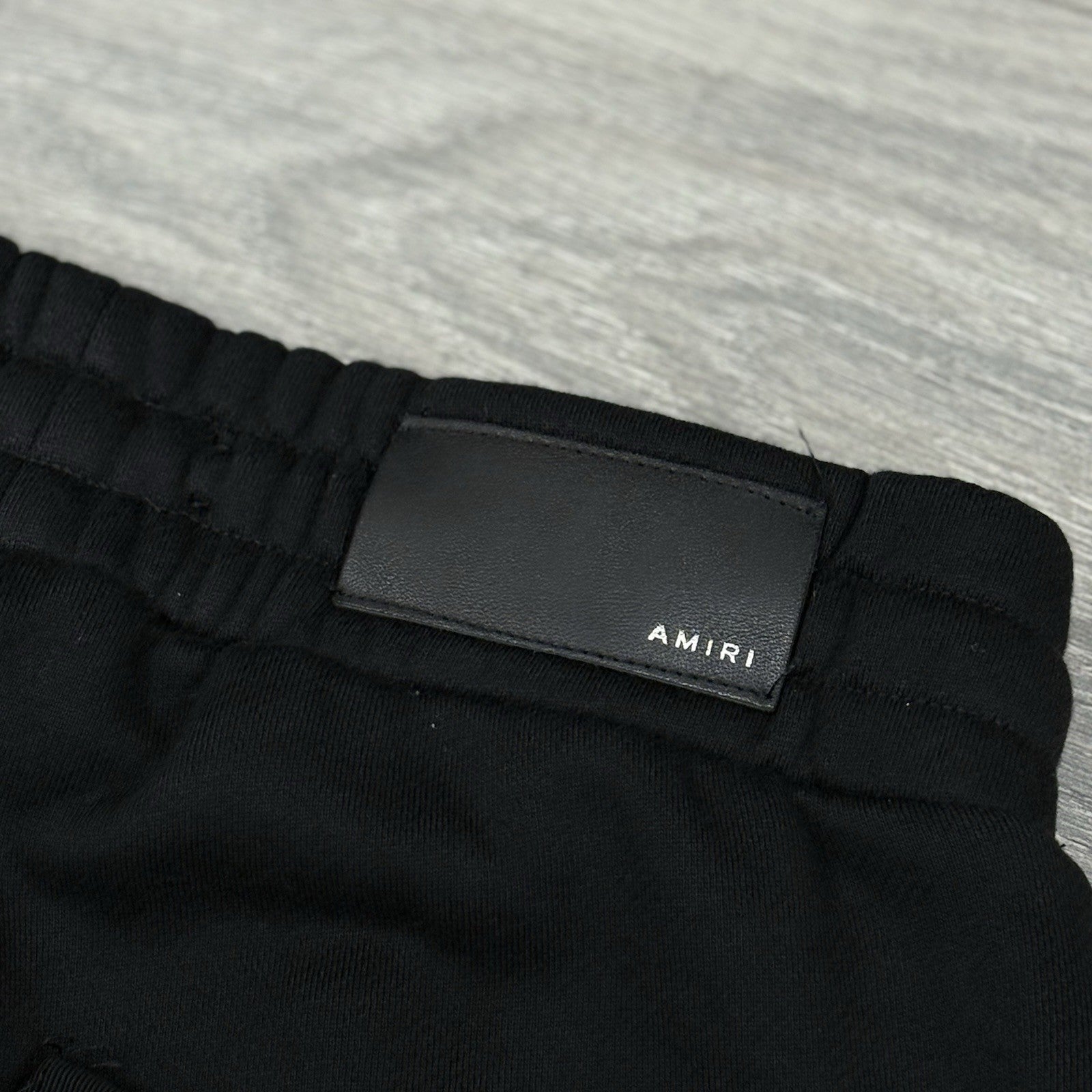 Size Small - Amiri Core Logo Paint Drip Sweatpants ' Black ' | SUPER CLEAN!
