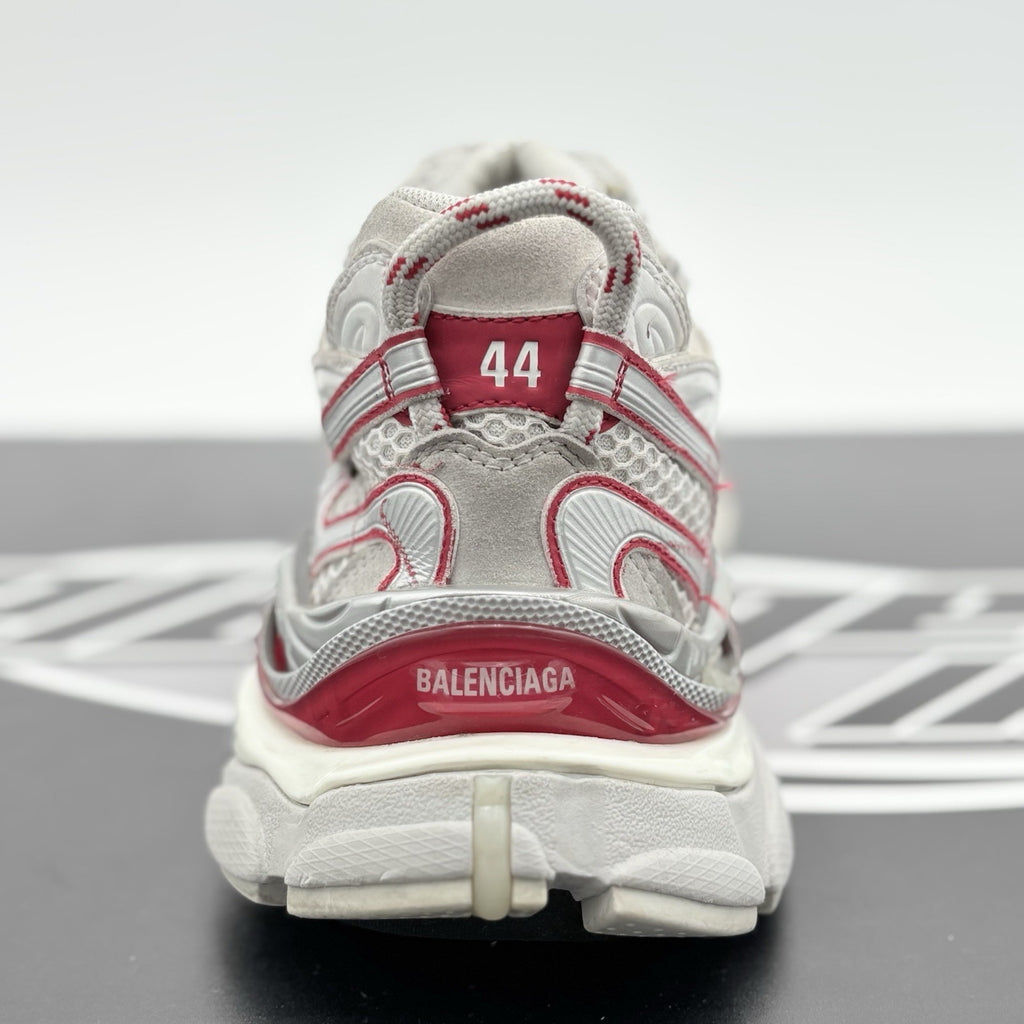 Size 44 (11 US) - Balenciaga Runner 2.0 ' White Grey Red ' | GREAT CONDITION!