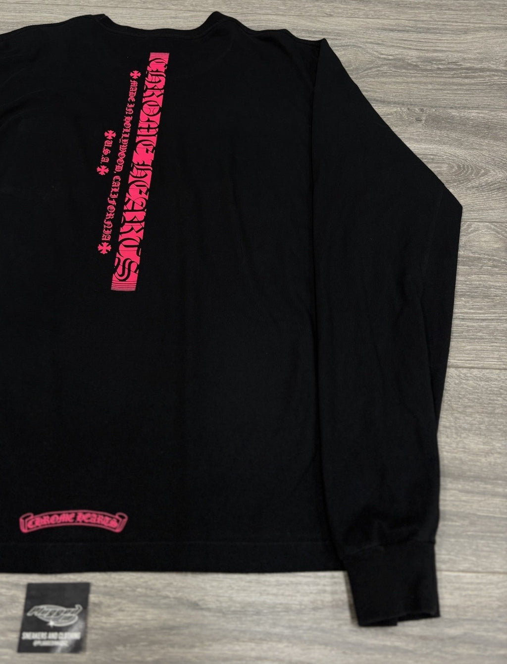 Size Large - Chrome Hearts Made In Hollywood Long Sleeve ' Black Pink ' | CLEAN!