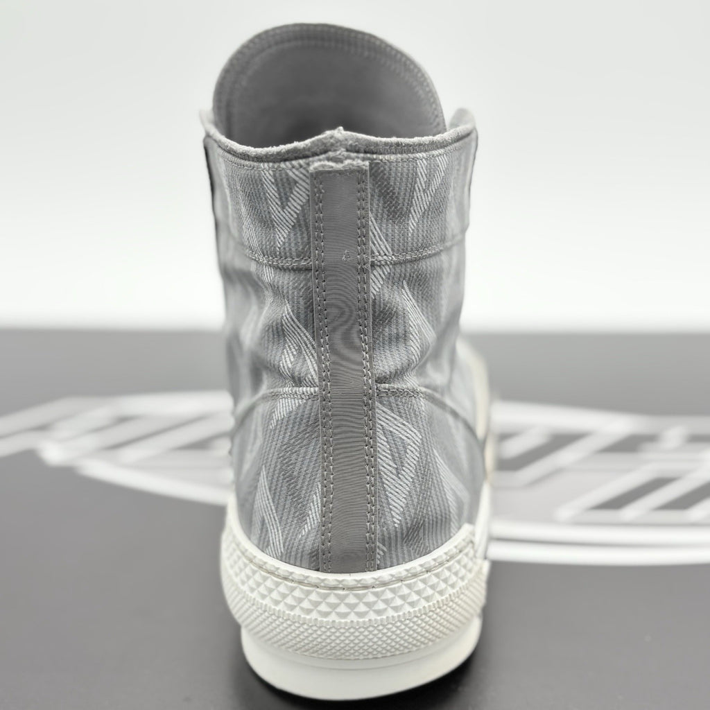 Size 45 (12 US) - Dior B23 High CD Diamond ' Grey White ' | GOOD CONDITION!
