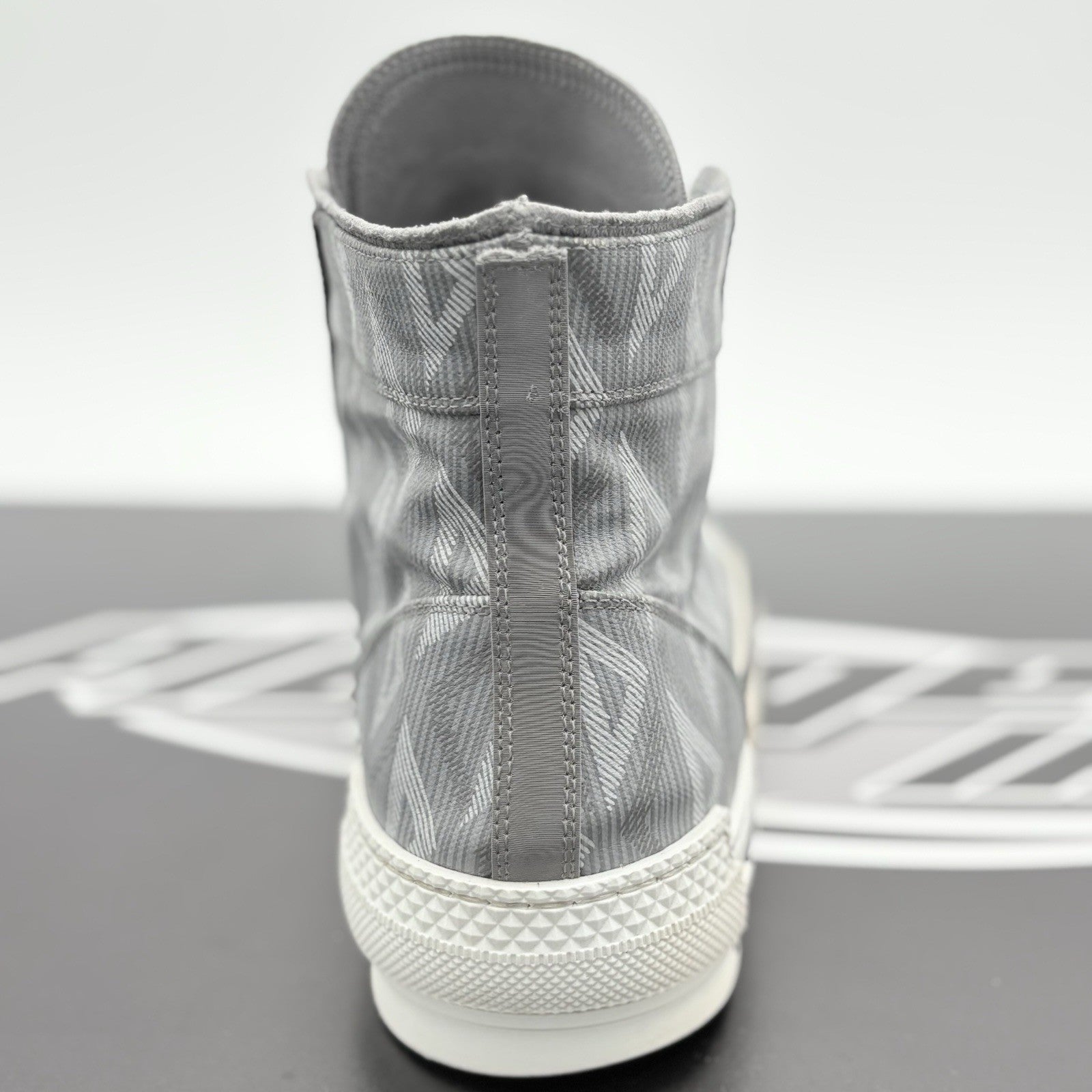 Size 45 (12 US) - Dior B23 High CD Diamond ' Grey White ' | GOOD CONDITION!