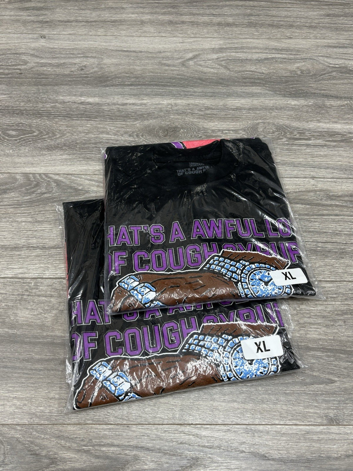 Size XL - That’s A Awful Lot Of Cough Syrup X Persona T-Shirt ' Black ' | NEW!