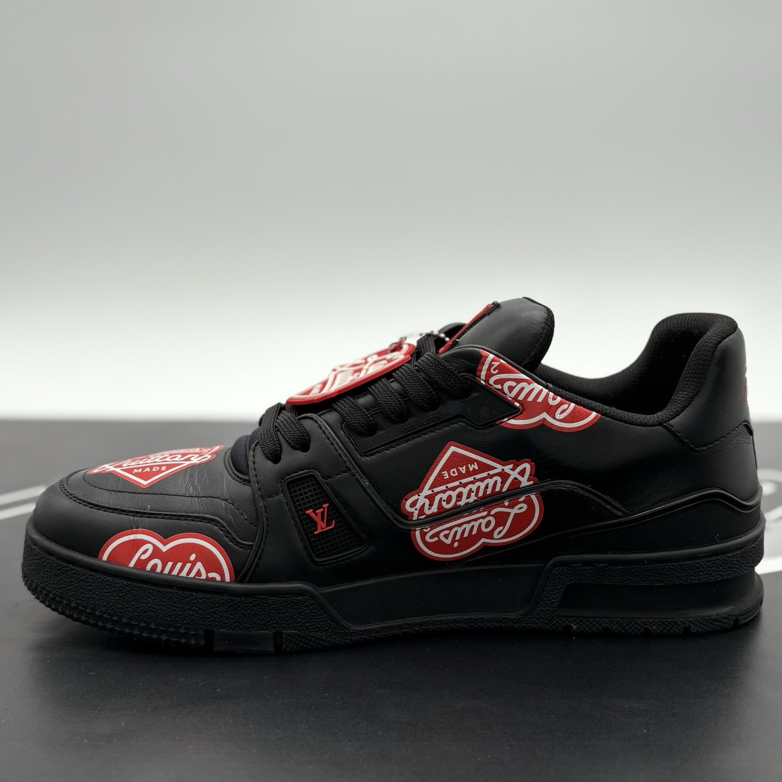 Size 7.5 LV (8.5-9 US) - Louis Vuitton Trainer x Nigo ' LV Made ' | EXCELLENT!