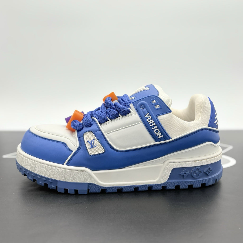 Size 9 LV (10-10.5 US) - Louis Vuitton Maxi ' Blue White ' | GREAT CONDITION!