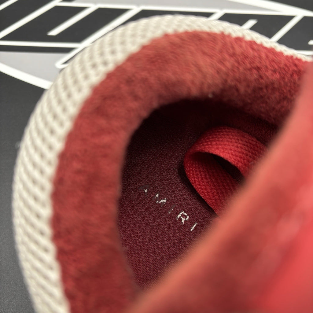 Size 42 (9 US) Amiri MA-1 ' White, Red ' | GOOD CONDITION!