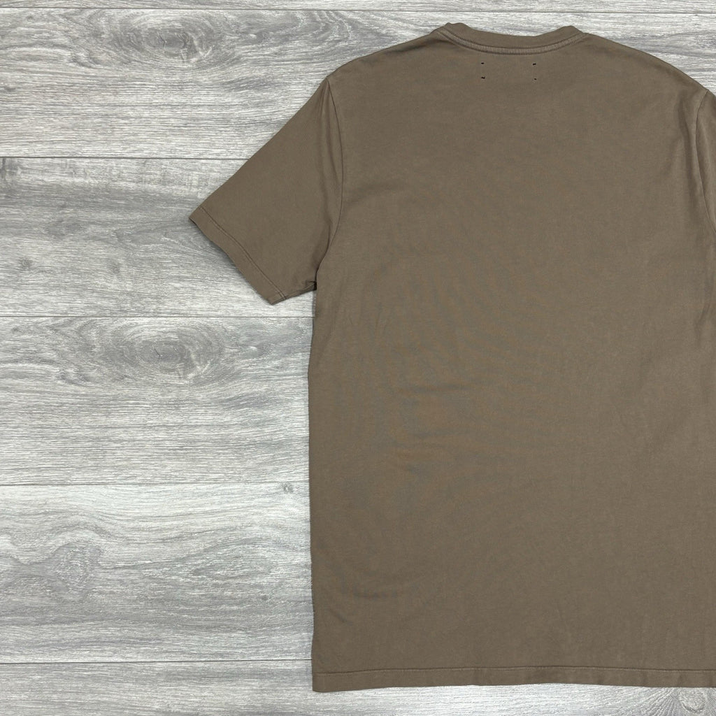 Size Small - Amiri Bar Logo T-Shirt ' Brown White ' | SUPER CLEAN!