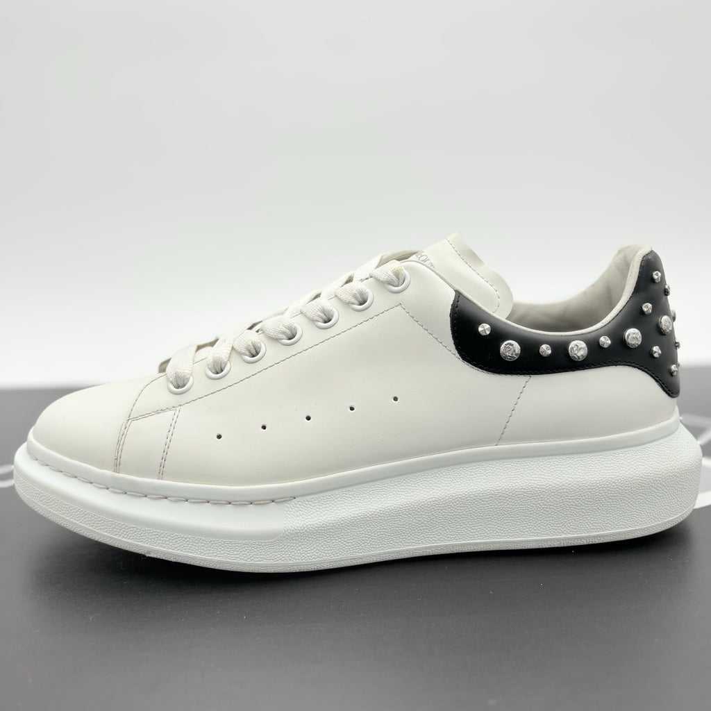 Size 45 (12 US) Alexander McQueen Studded Oversized ' White Black ' | GREAT COND