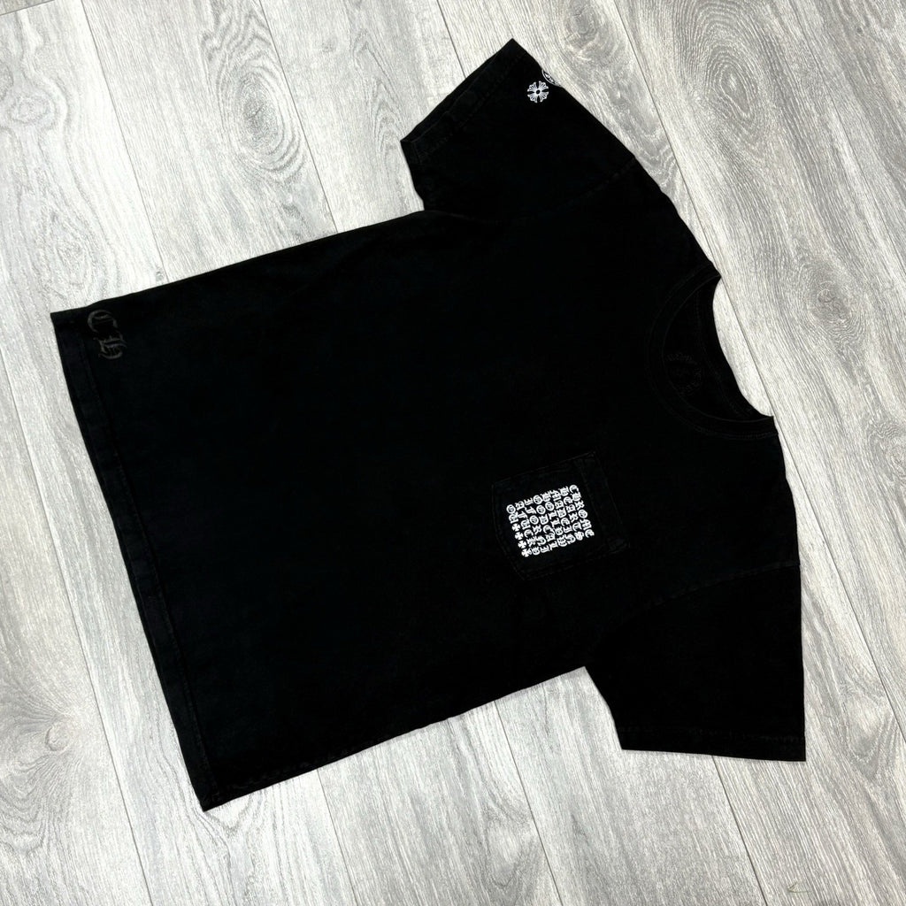 Size L - Chrome Hearts Multi Logo T-Shirt ' Black ' | GREAT CONDITION!