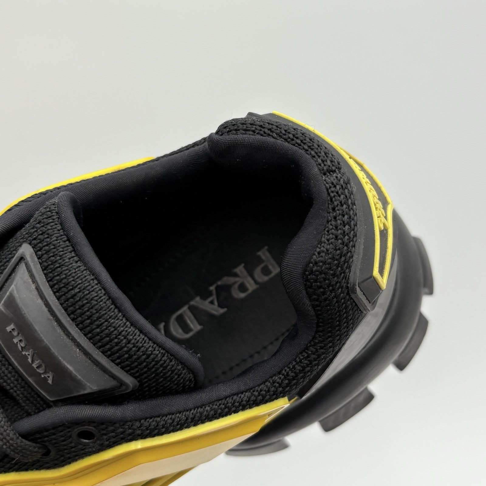 Size 9 UK 10 US) - Prada Cloudbust Thunder ' Yellow Black ' | SUPER CLEAN!