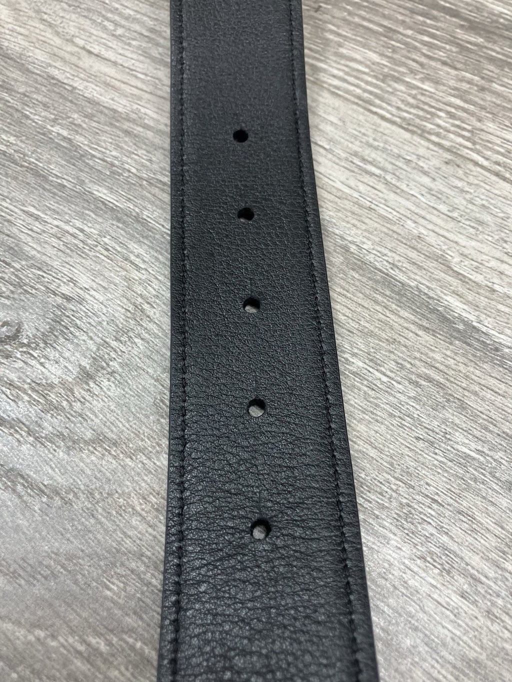 Amiri Core Logo Buckle ' Black/Black/Gold-Tone ' Belt | BRAND NEW! | SIZE 90