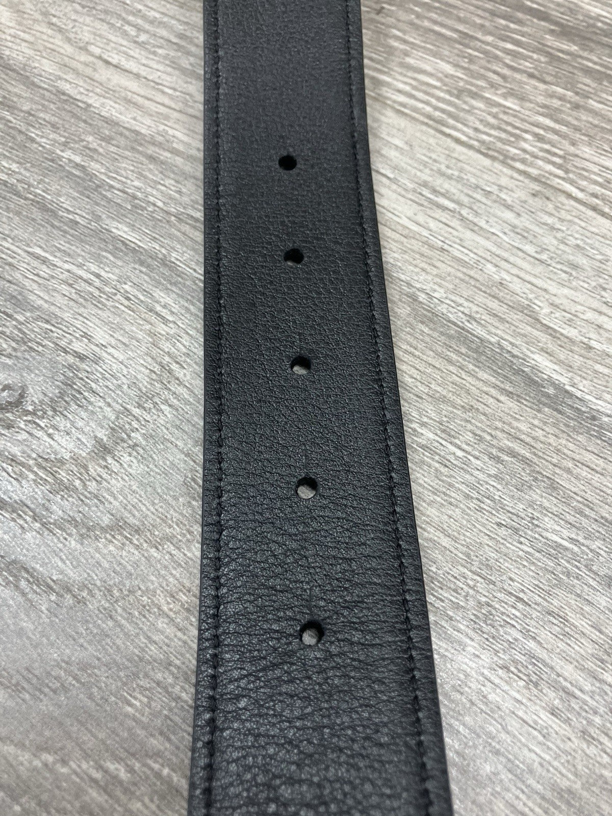 Amiri Core Logo Buckle ' Black/Black/Gold-Tone ' Belt | BRAND NEW! | SIZE 90