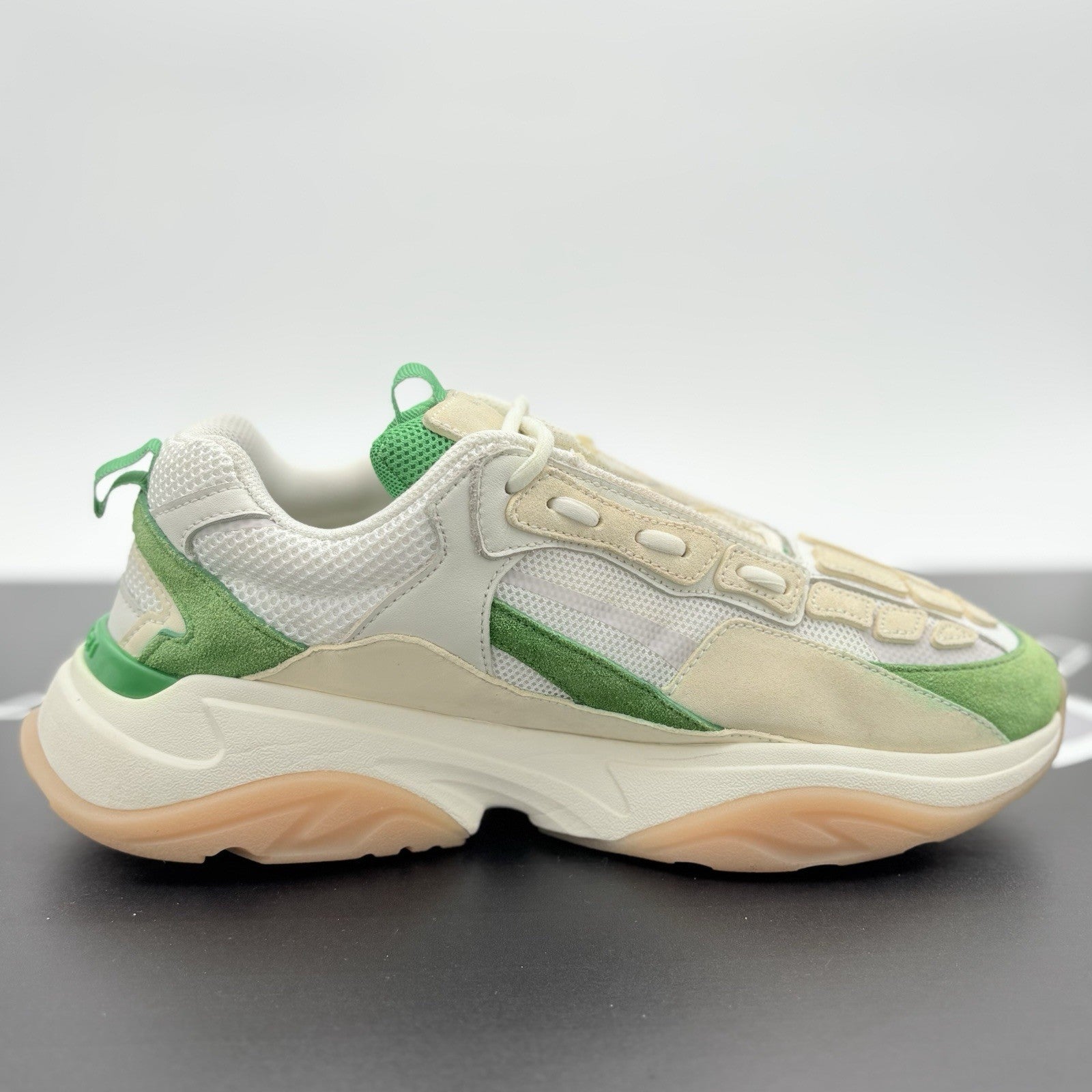 Size 45 (12 US) - Amiri Bone Runner ' Tennis Green ' | SUPER CLEAN!