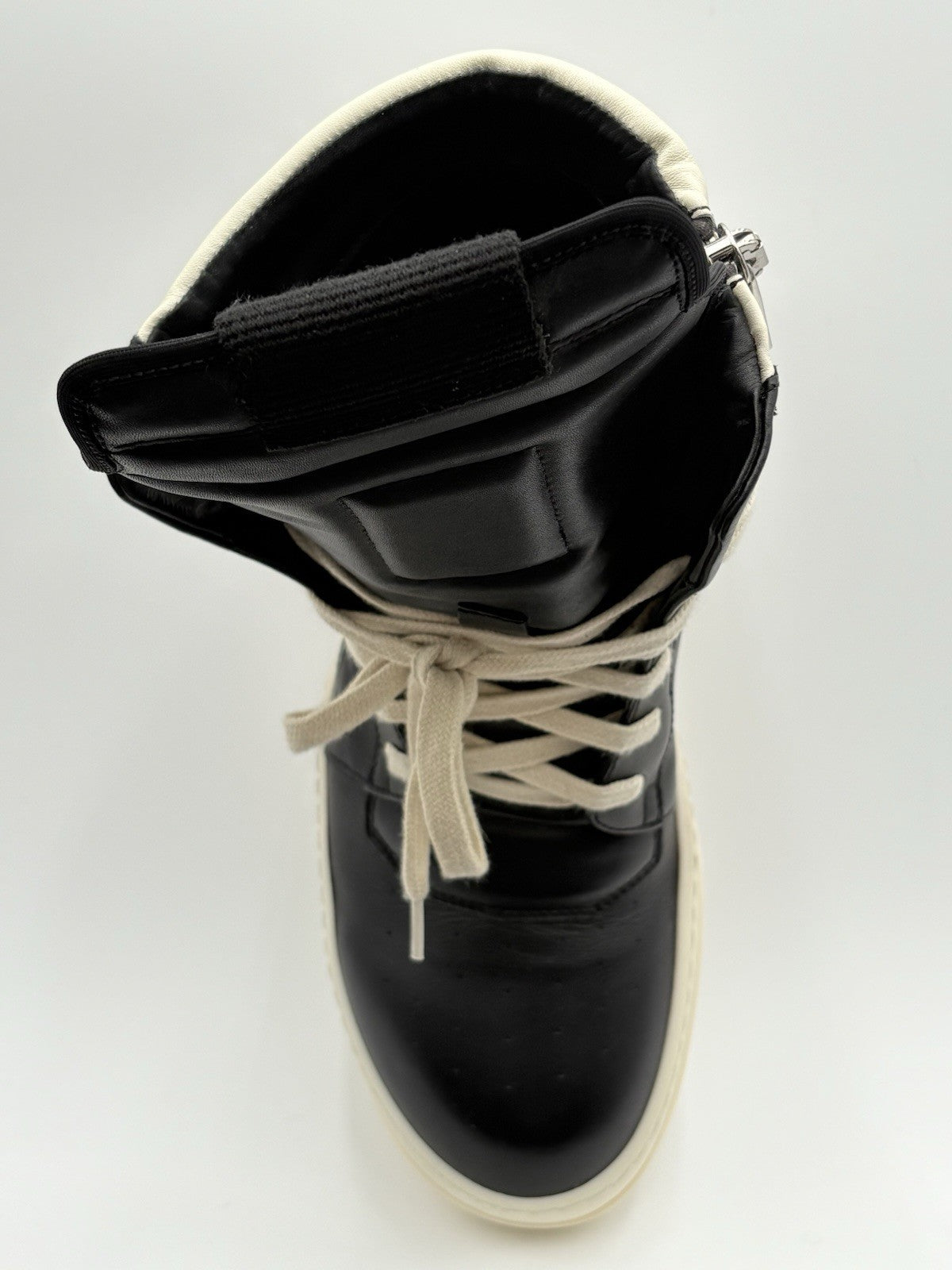 Size 41 (8 US) Rick Owens Geobasket Leather High Top | SUPER CLEAN!