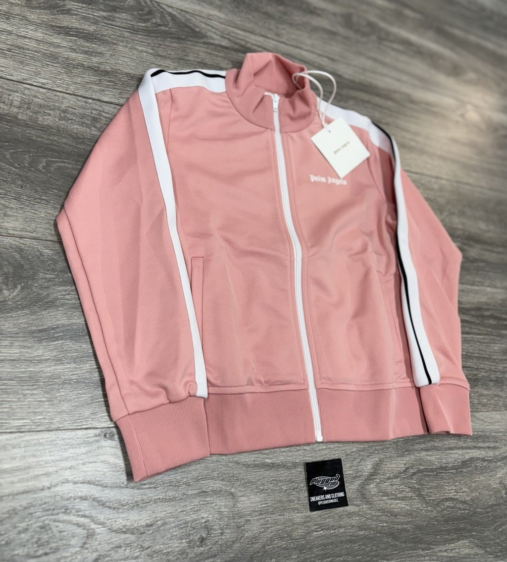 Size 10 - Palm Angels Classic Track Jacket ' Pink White ' | NEW!