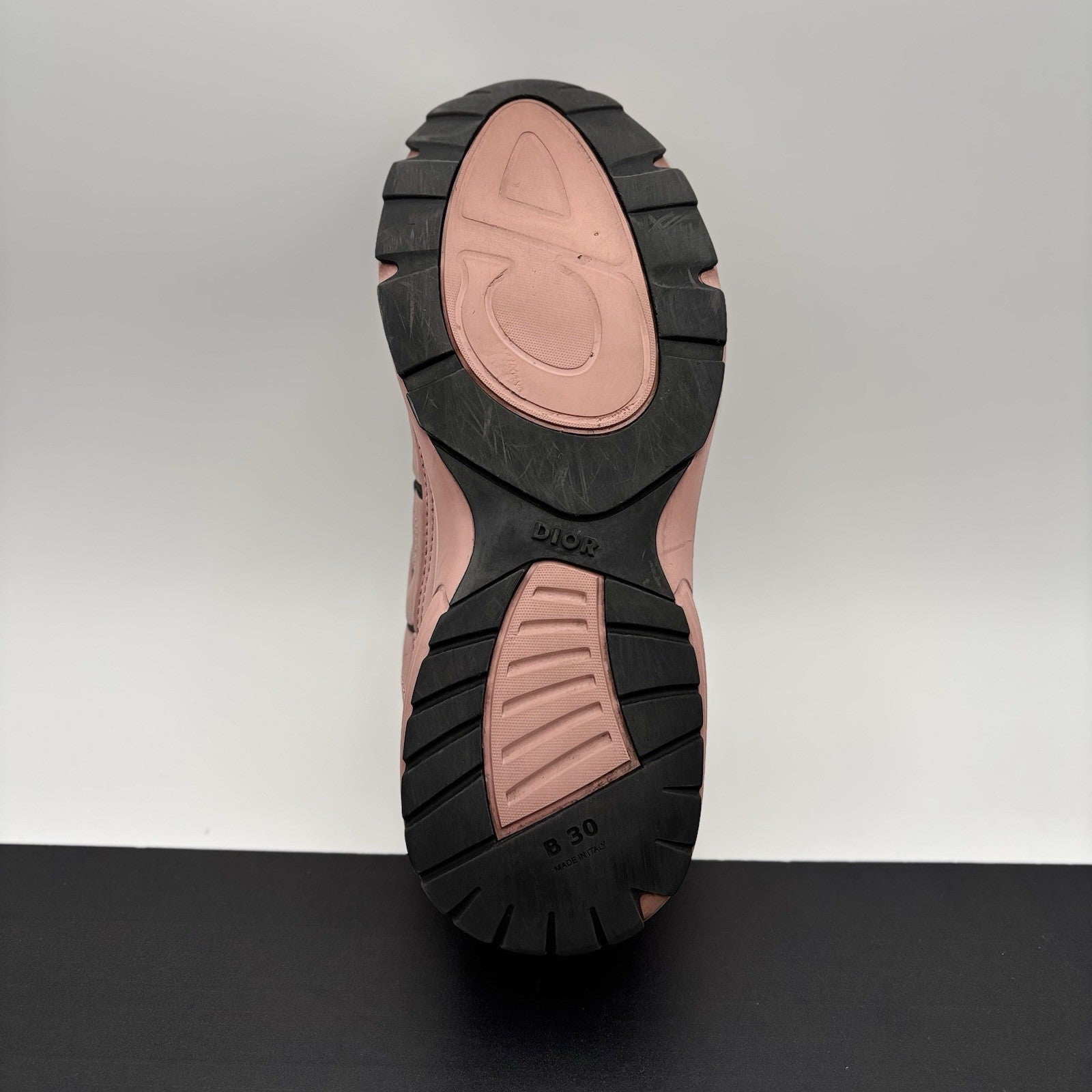 Size 44 (11 US) - Dior B30 Reflective Sneaker ' Rust Pink ' | GOOD CONDITION!