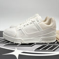 Size 7 LV (8-8.5 US) - Louis Vuitton Trainer ' White ' | EXCELLENT CONDITION!