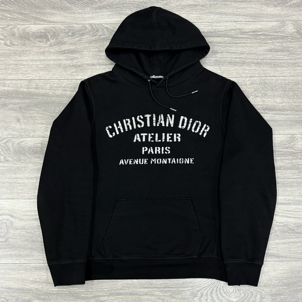 Size M - Dior Homme Atelier Hoodie ' Black ' | GREAT CONDITION!