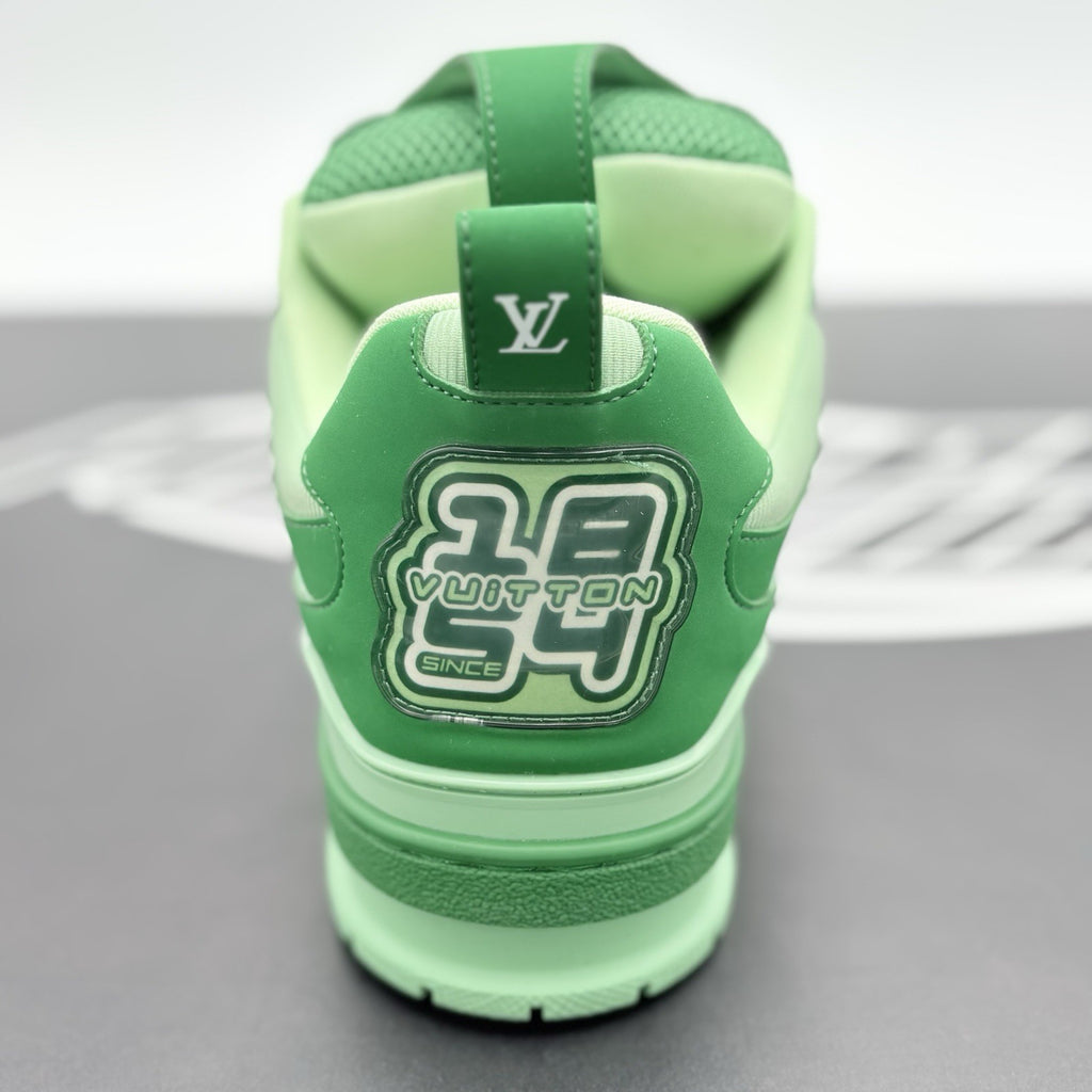 Size 7.5 LV (8.5-9 US) - Louis Vuitton Skate ' Green ' | EXCELLENT CONDITION!