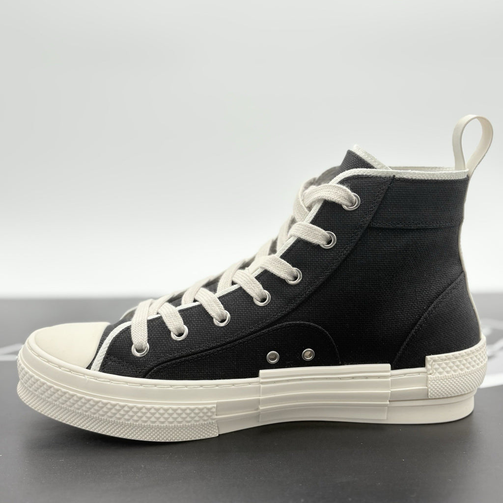 Size 41 (8 US) Dior B23 X Cactus Jack High Canvas ' Black ' | SUPER CLEAN!