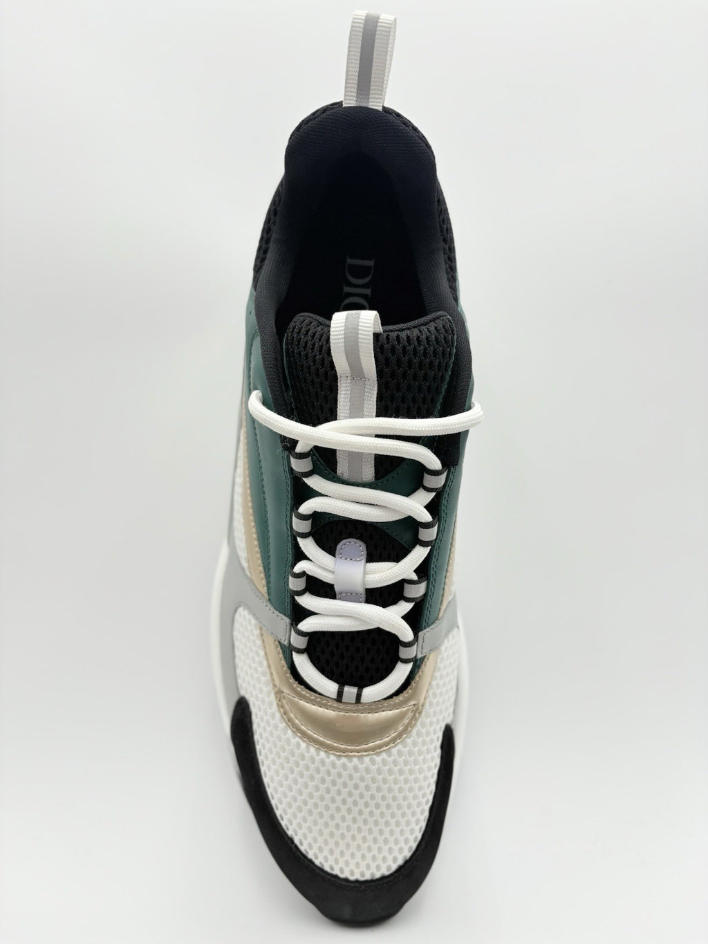 Size 49 (16 US) - Dior B22  Sneaker ' Green White Gold ' | NEW!