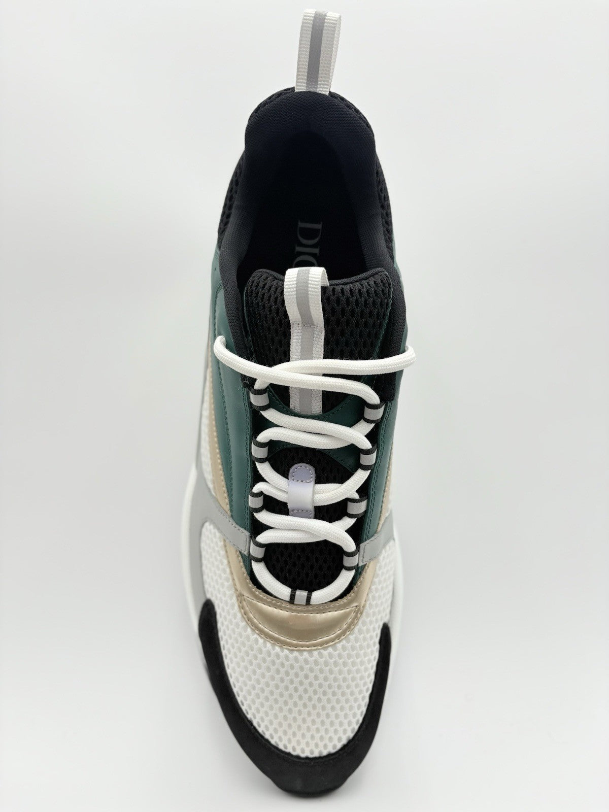 Size 49 (16 US) - Dior B22  Sneaker ' Green White Gold ' | NEW!