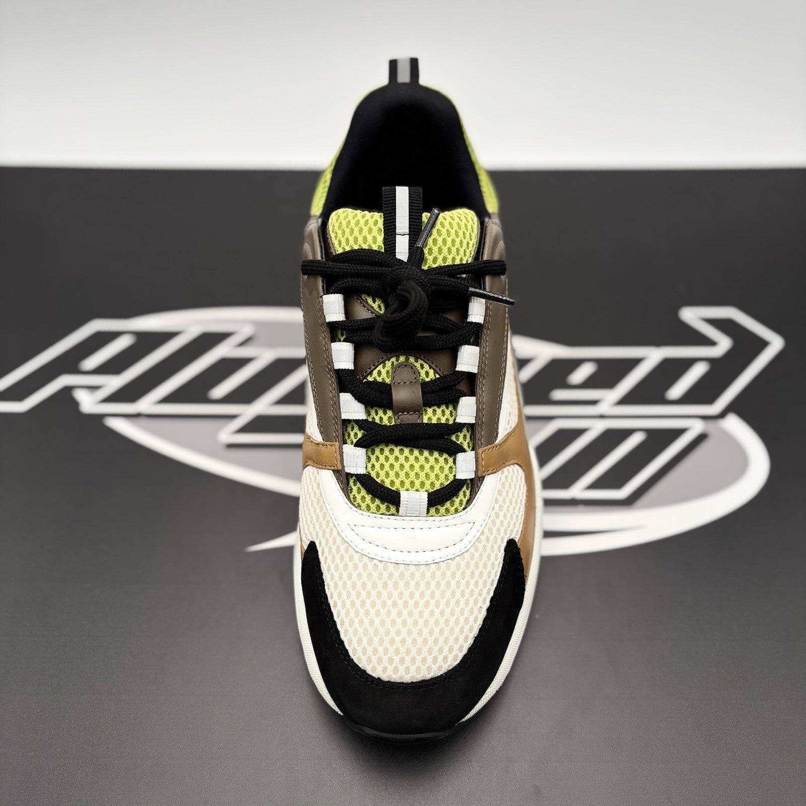 Size 45 (US 12) - Dior B22 Sneaker ' Brown, Kaki ' | GOOD CONDITION!