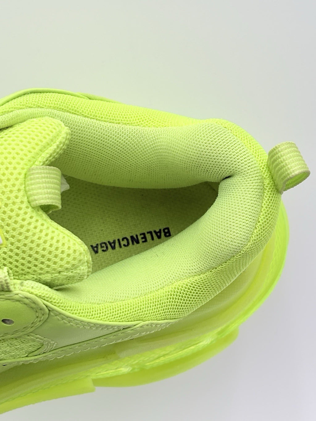 Size 42 (9 US) - Balenciaga Triple S Sneaker ' Neon Yellow ' | GREAT CONDITION!