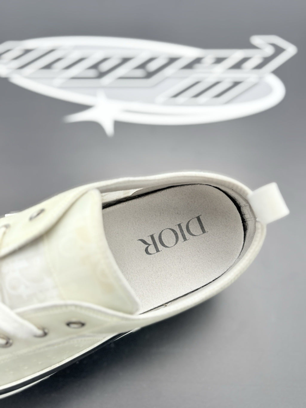 Size 46 (13 US) - Dior B23 Low ' White ' | GOOD CONDITION!