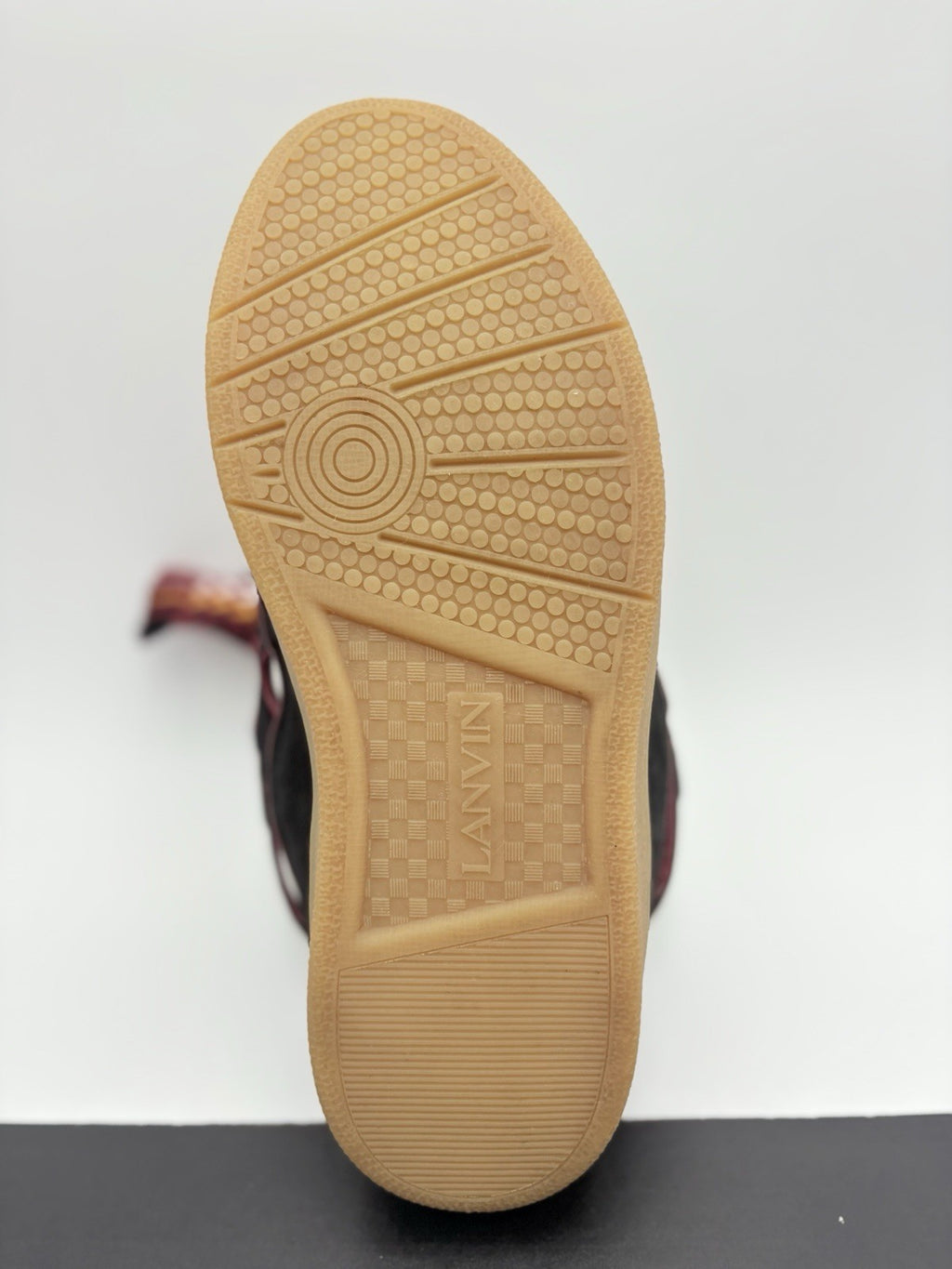 Size 41 (8 US) - Lanvin Curb Sneaker ' Black Honey ' | EXCELLENT CONDITION!