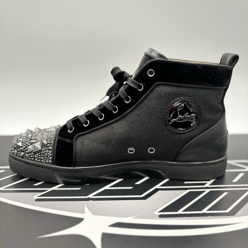 Size 43.5 (10.5 US) -Christian Louboutin Louis Max ' Multi Black ' | GREAT