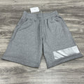 Size Medium - Givenchy Latex Band Shorts ' Light Grey Melange ' | NEW!