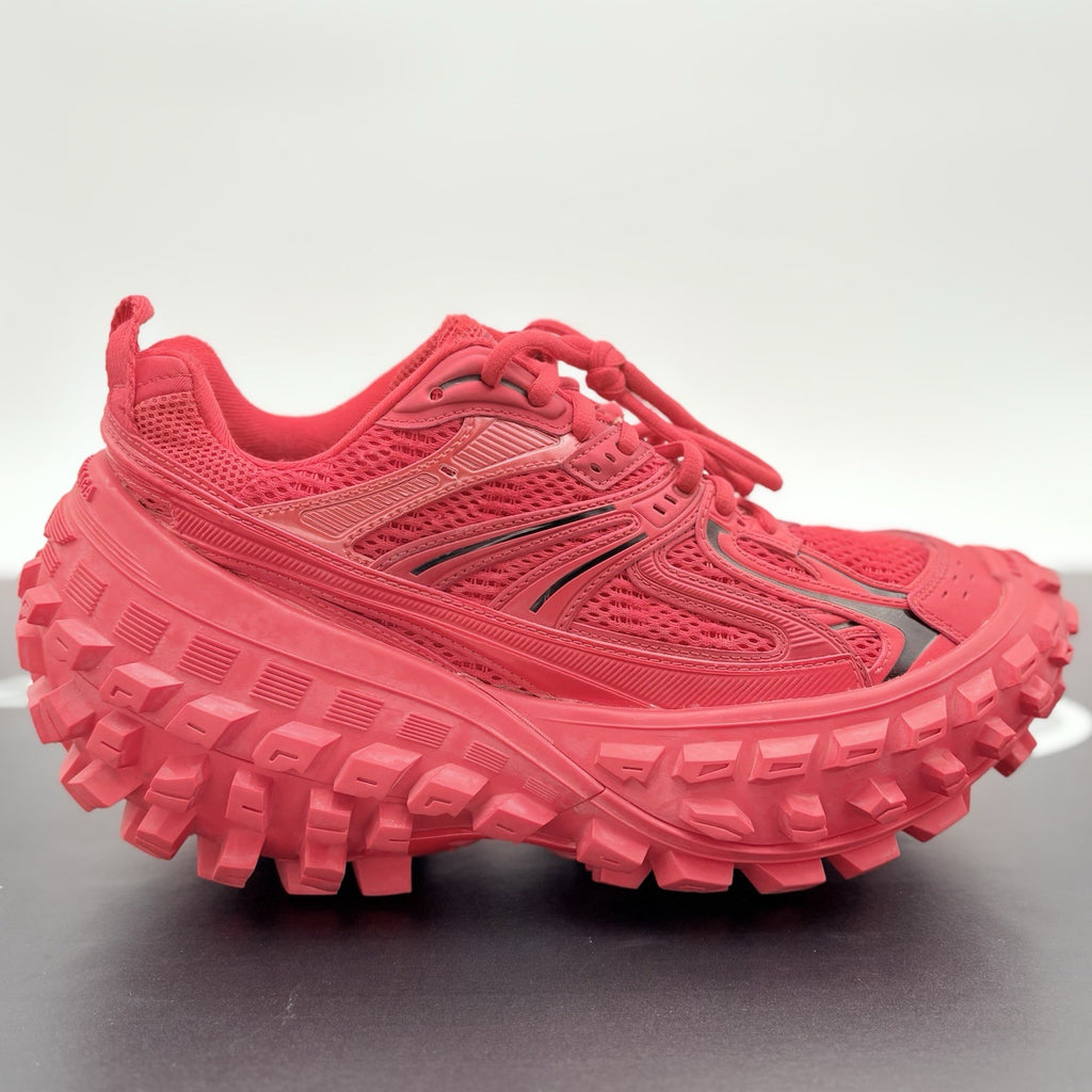 Size 40 (7 US) - Balenciaga Bouncer Defender Sneaker ' Red ' | EXCELLENT COND!