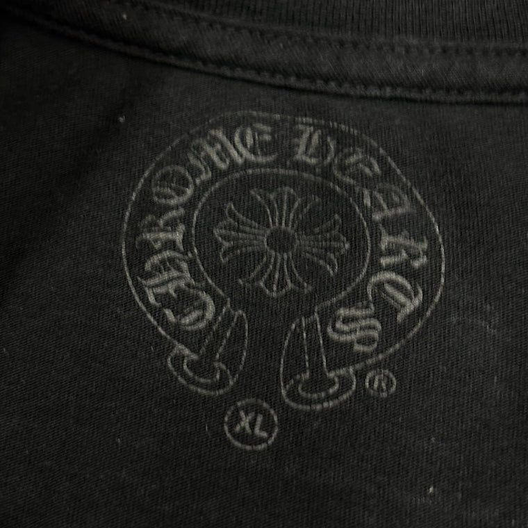 Scroll Logo T- Shirt Black — photo 12