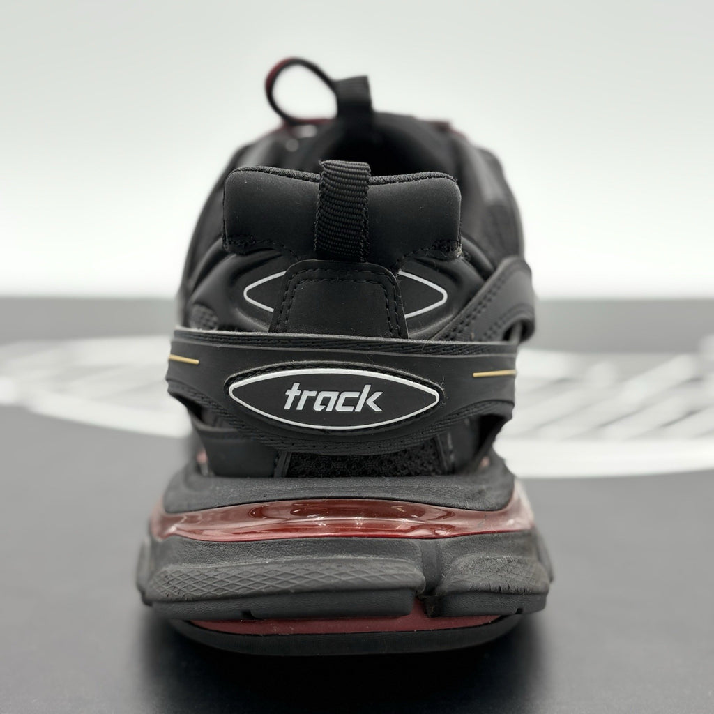 Size 43 (10 US) - Balenciaga Track Sneaker ' Black Bordeaux ' | SUPER CLEAN!