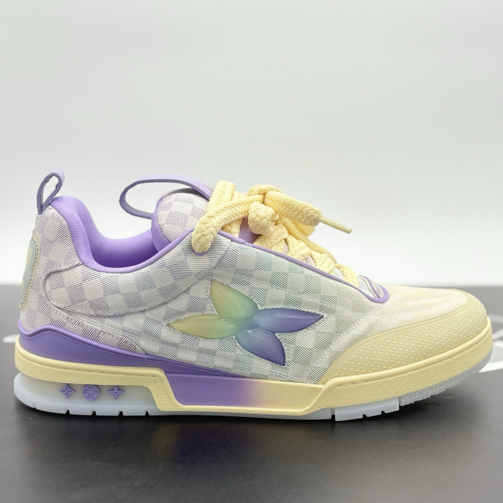 Size 12 LV (13-13.5 US) - Louis Vuitton Skate ' Gradient Purple ' | NEW!